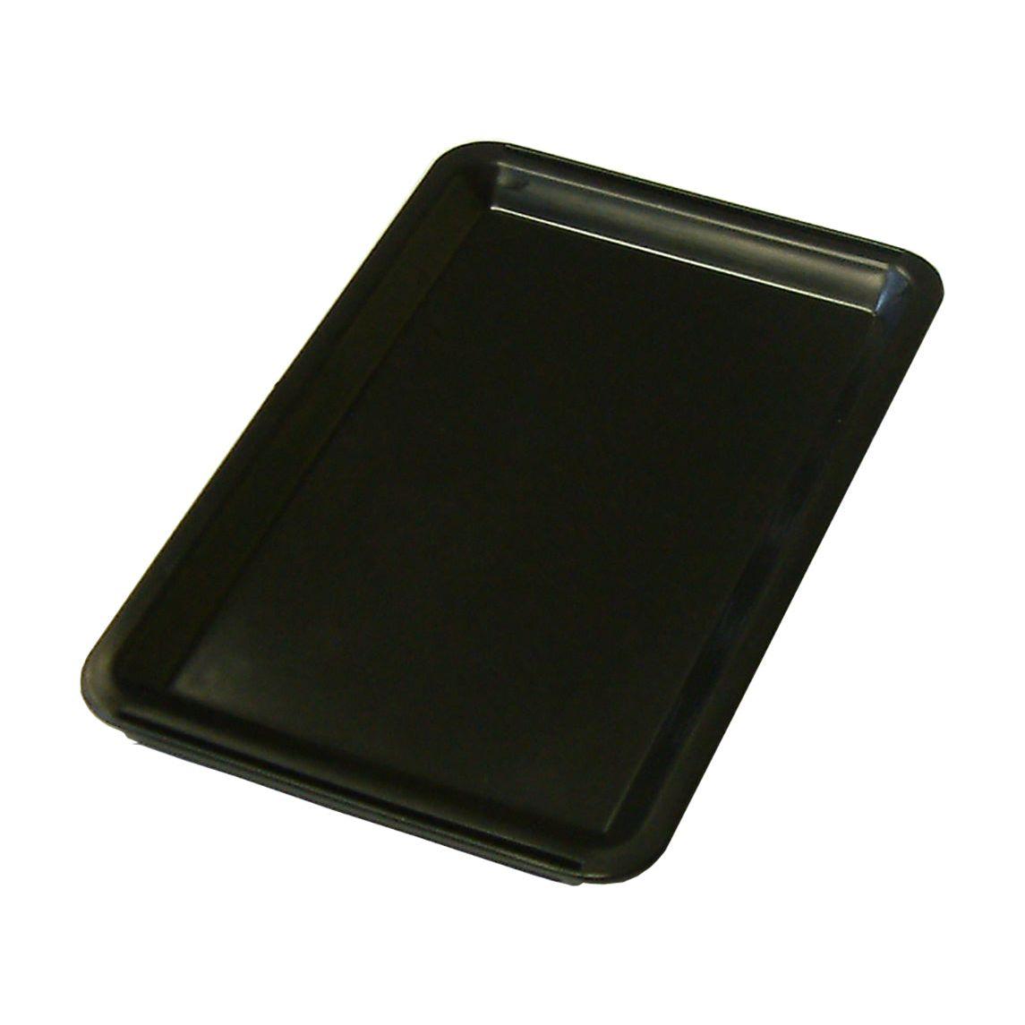 Sleek Black Plastic Tip Tray