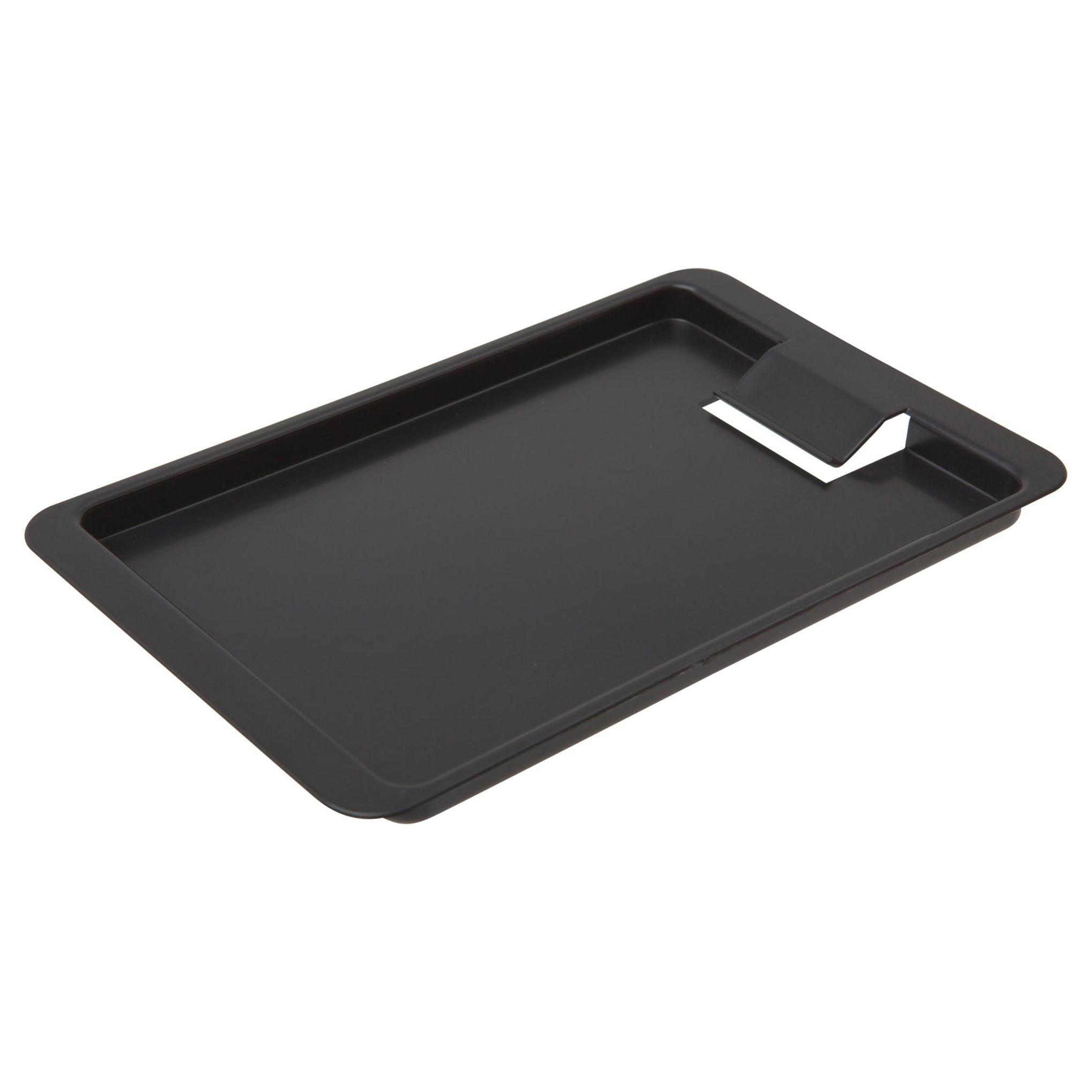 Sleek Black Plastic Tip Tray With Clip