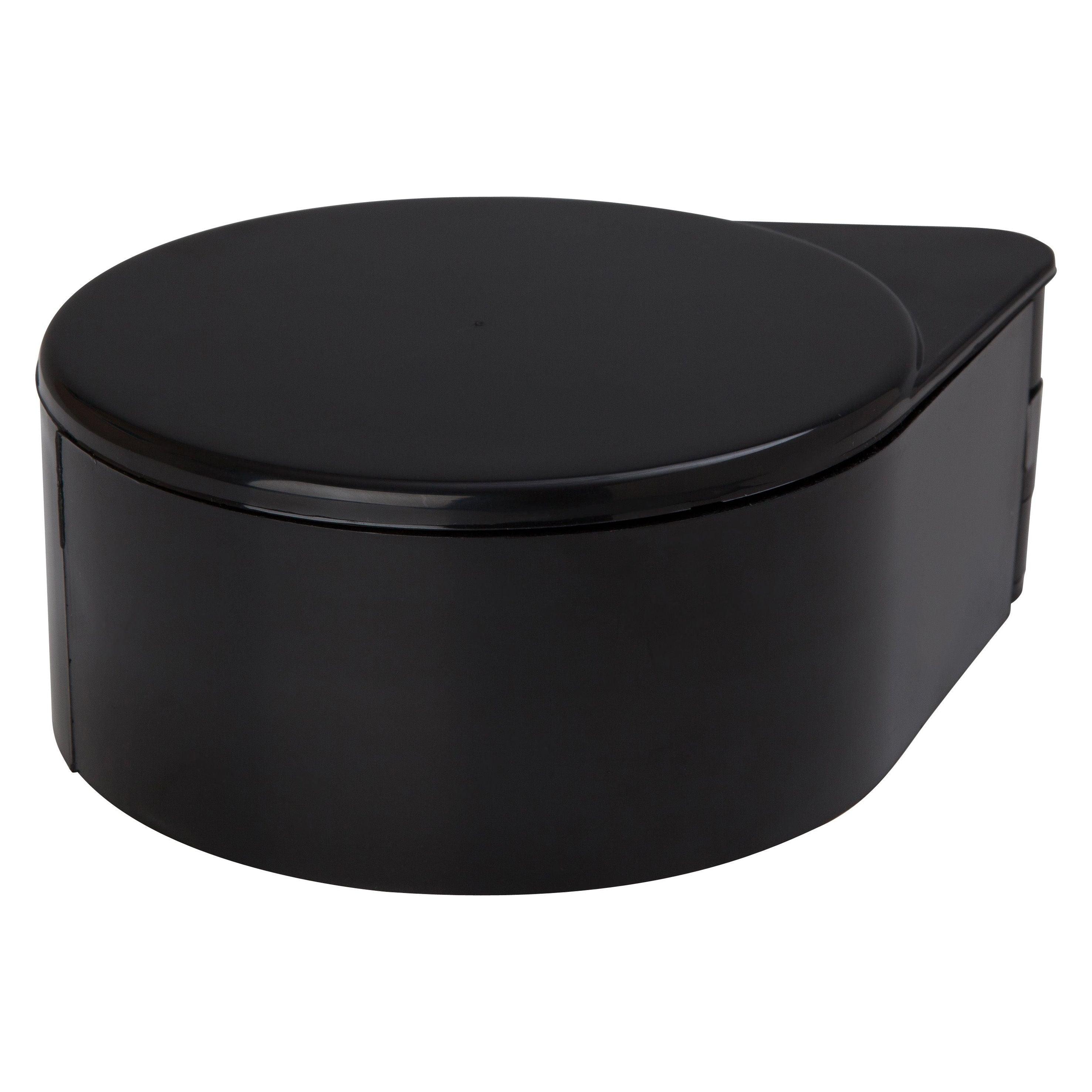 Black 3-Tier Glass Rimmer