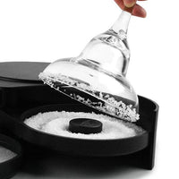 Black 3-Tier Glass Rimmer