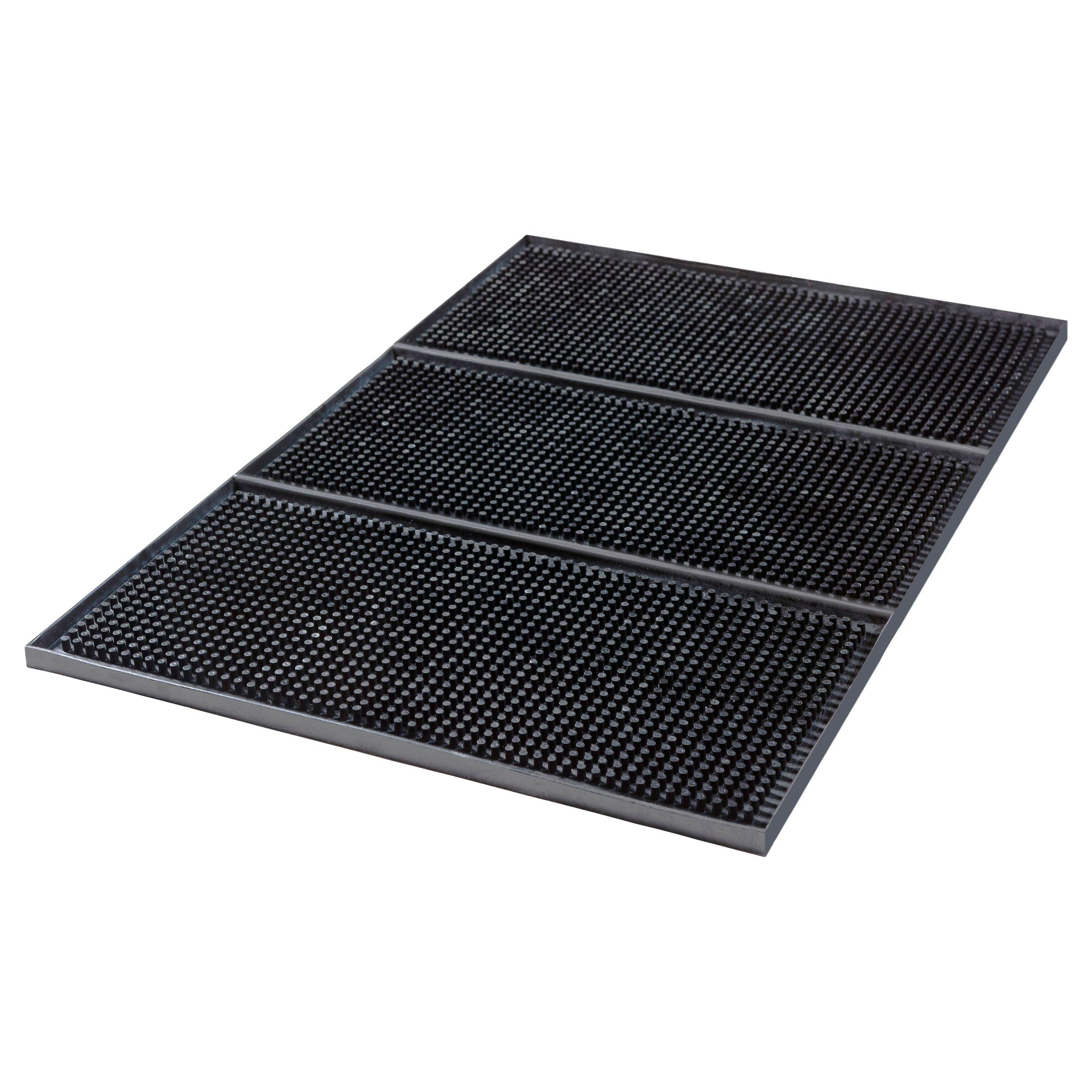 Ultimate Black Rubber Bar Mat
