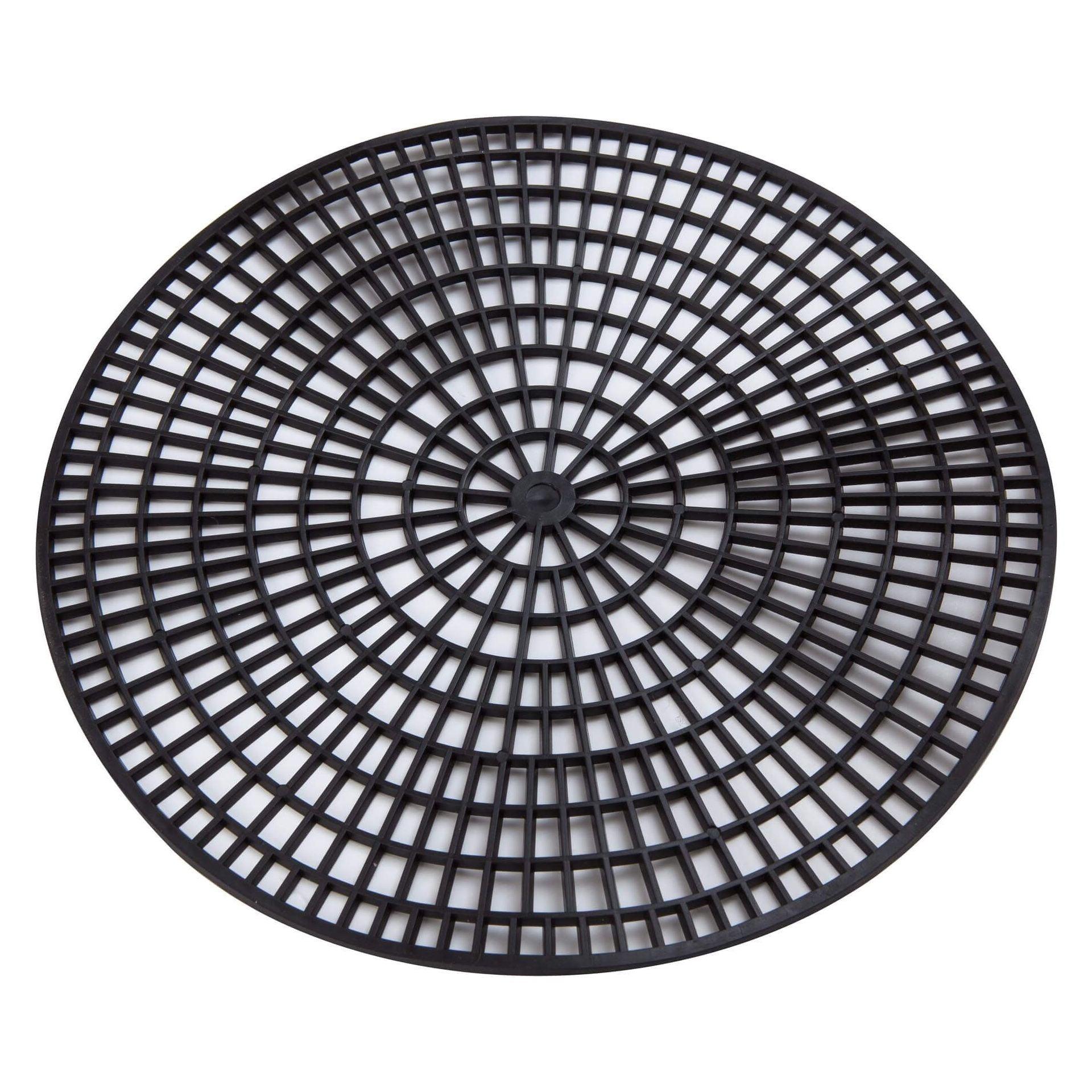 Anti-Slip 11-Inch Black Service Tray Mat