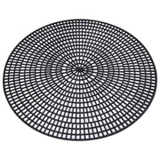 16-Inch Black Non Slip Service Tray Mat