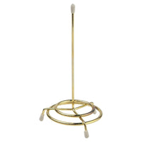 Elegant 6.5 Inch Brass Plated Cheque Spindle