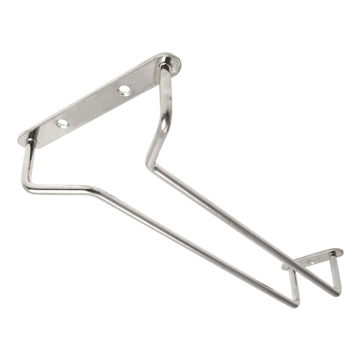 10" Chrome Glass Hanger