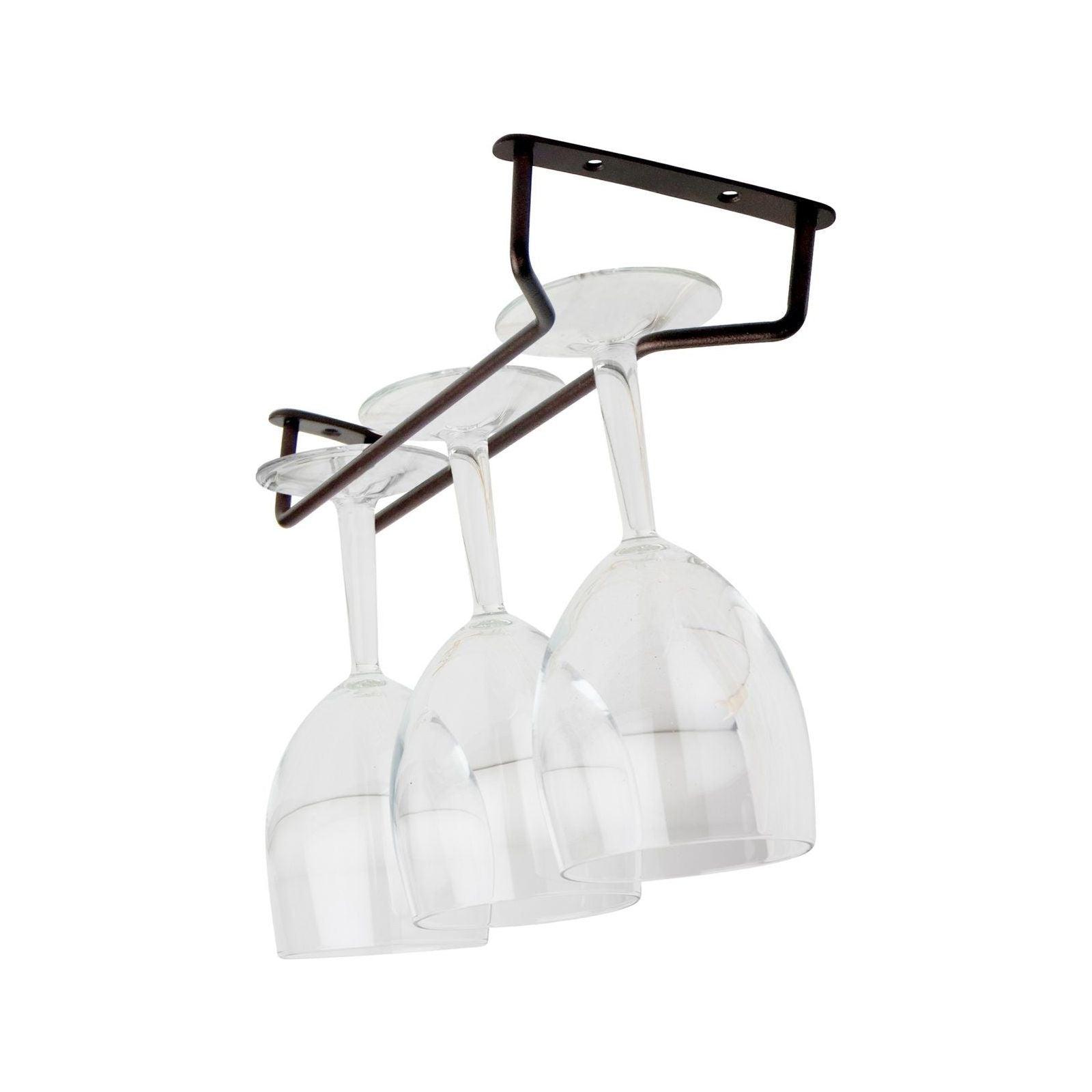 Rustic Glass Hanger 10 Inch