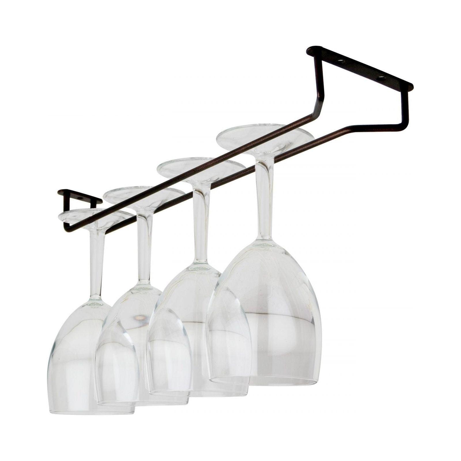 Rustic 16" Glass Hanger with 3 Screws