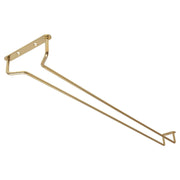 24" Brass Glass Hanger