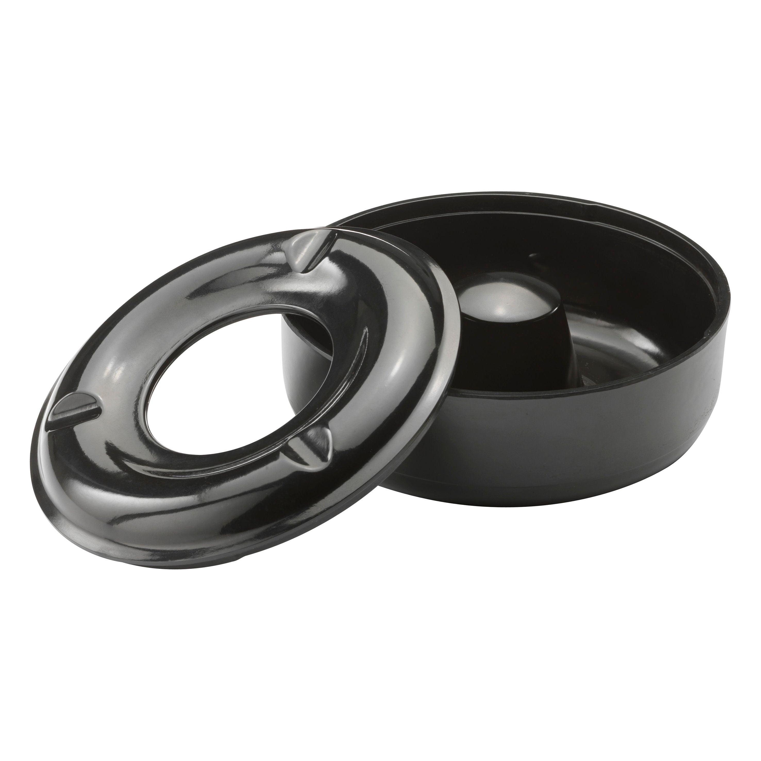 Durable 5 3/4 Inch Waterproof Melamine Ashtray - Pack of 6