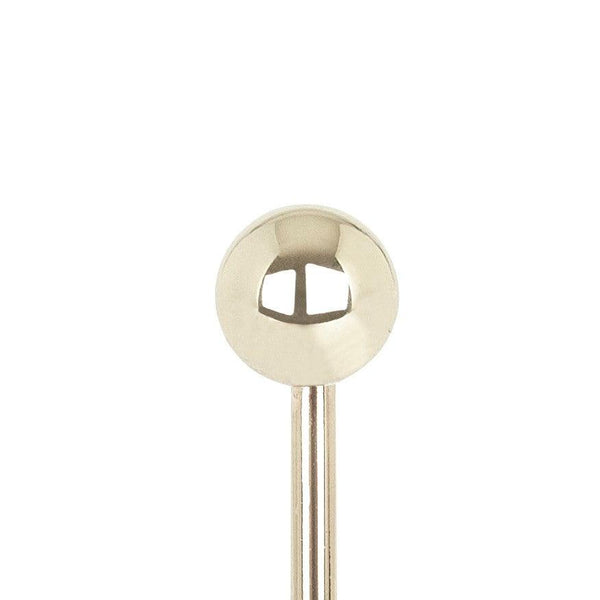 Gold Plated Ball Garnish Picks - Pack of 10