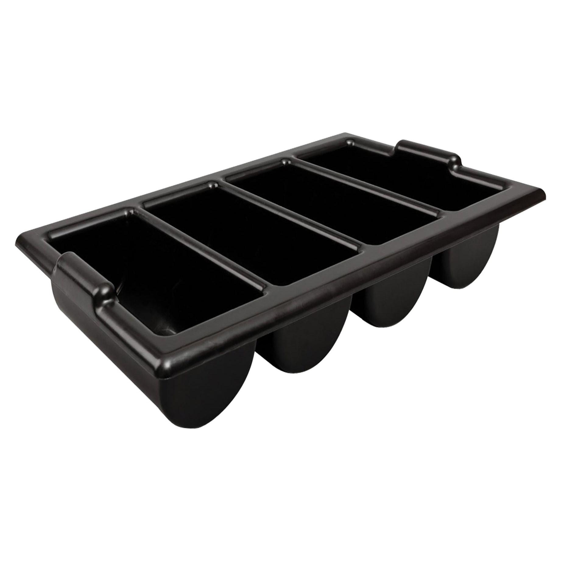 Black Cutlery Tray Organiser