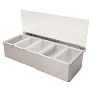 GenWare 5 Part Stainless Steel Condiment Holder