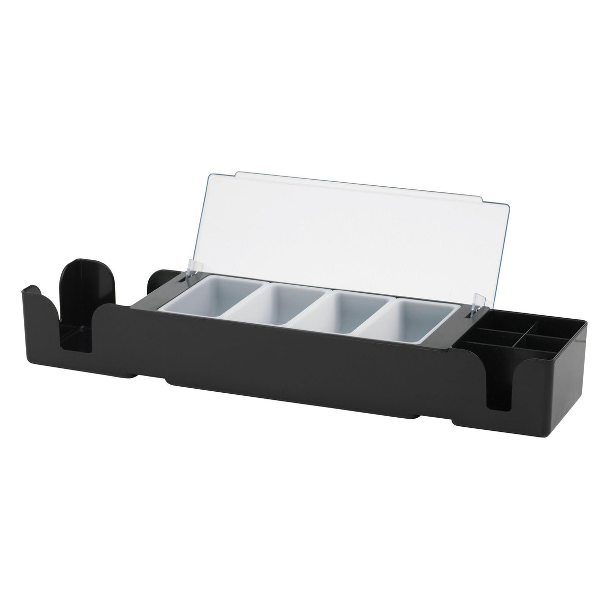 Black Bar Centre with 4 Compartments
