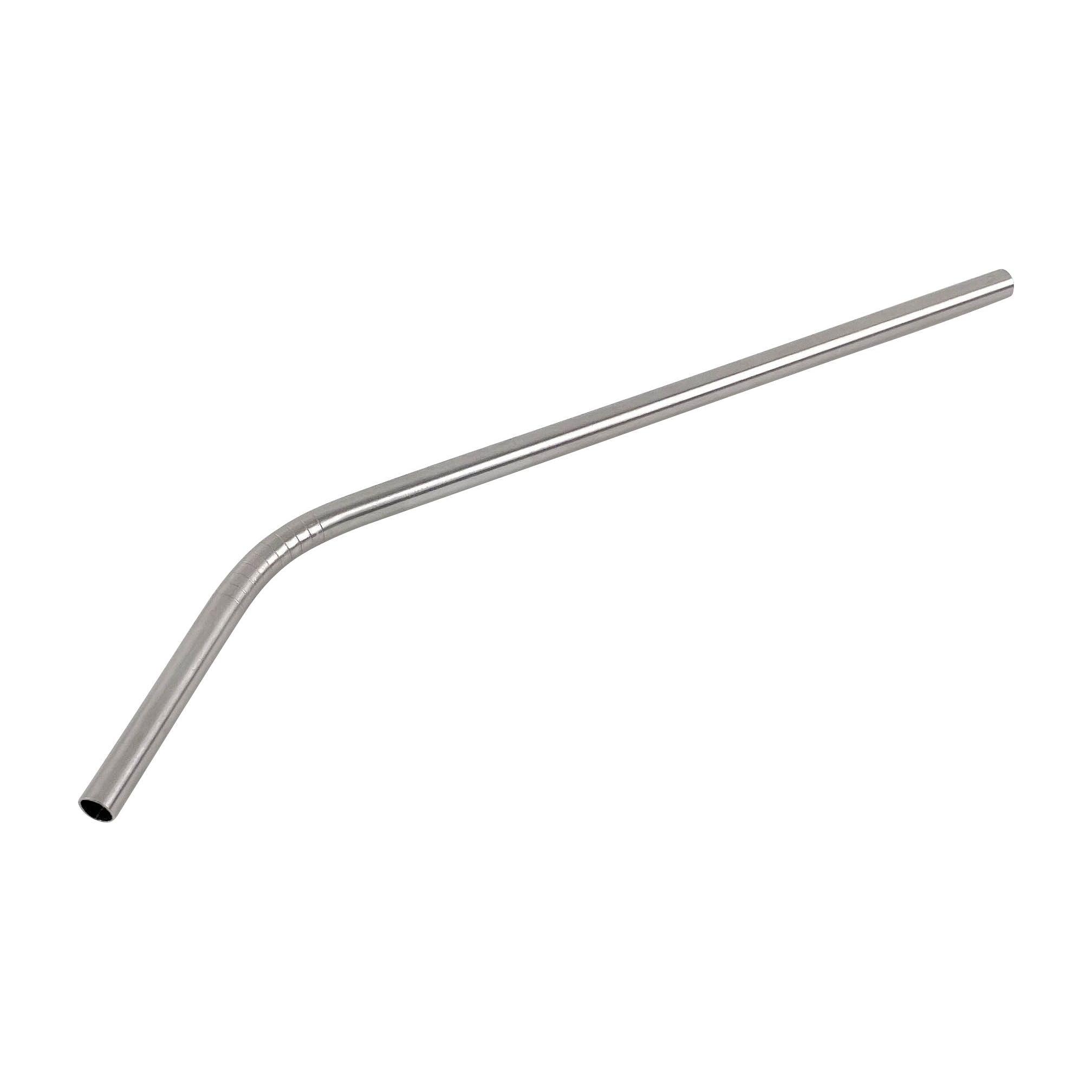 8.5 Inch Stainless Steel Curved Metal Straws