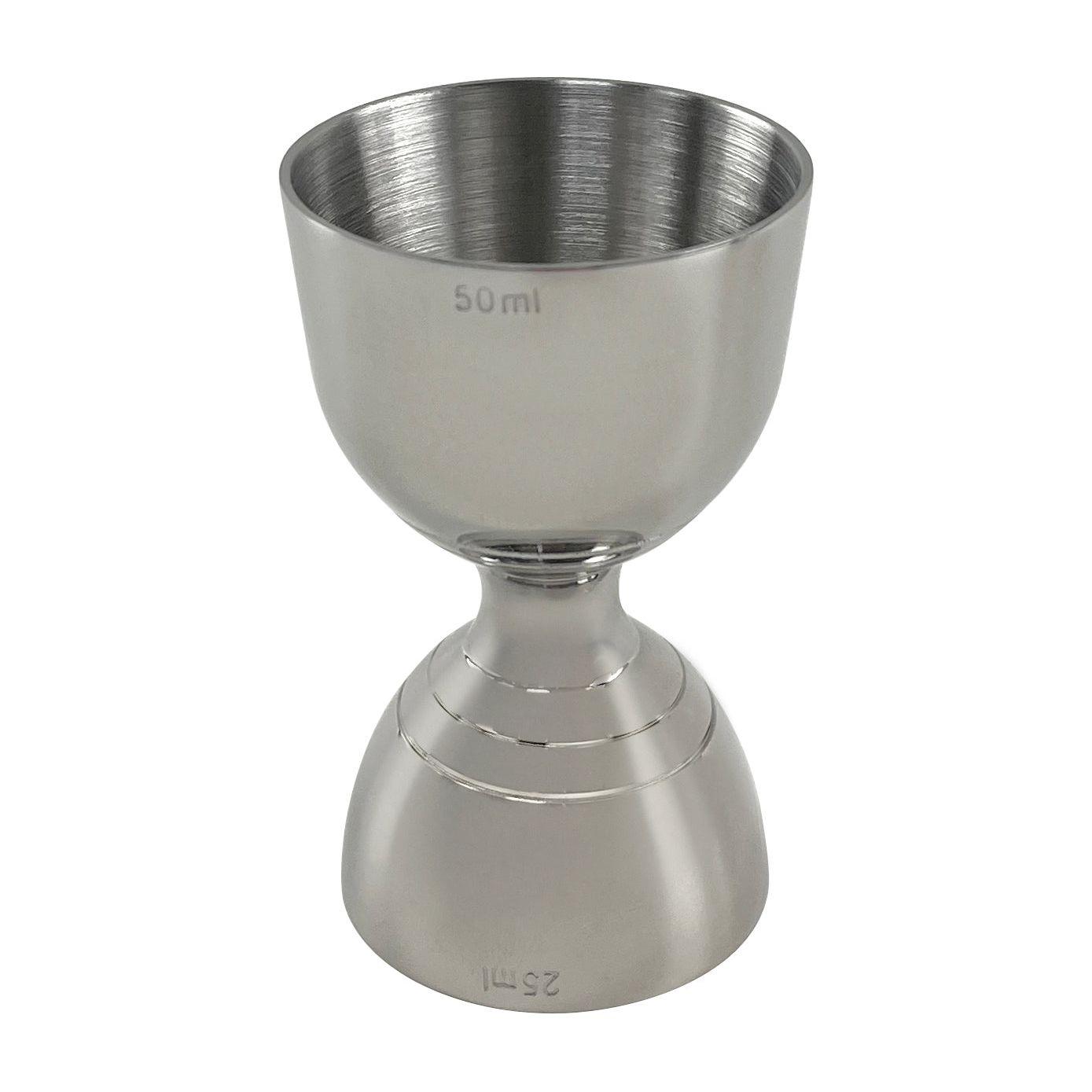 Dual-Sided Stainless Steel Bell Jigger