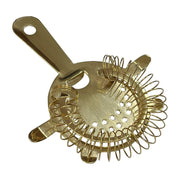 Gold Plated 4 Prong Hawthorne Strainer