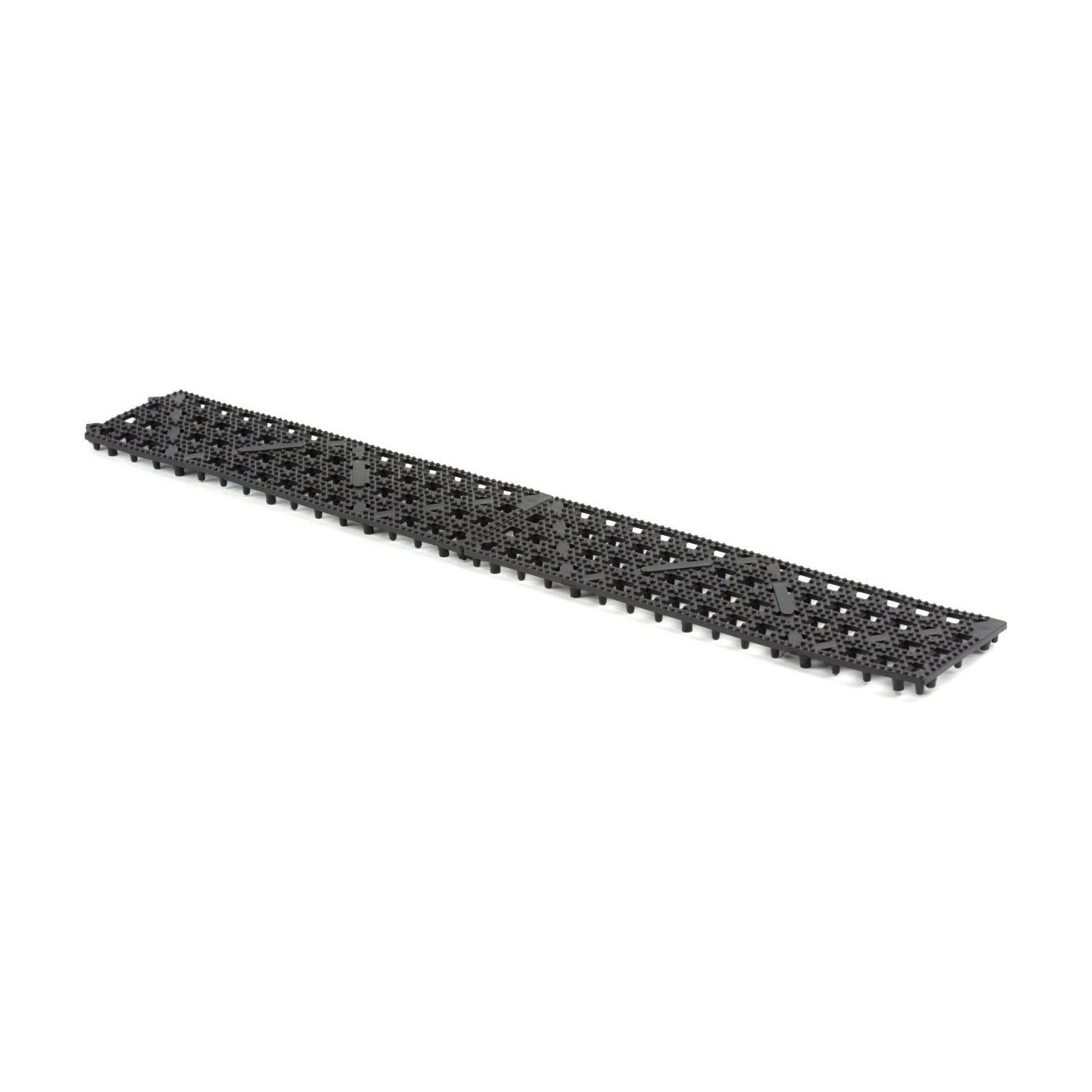 Modern Black 3.5 Inch x 12 Inch Bar Shelf Tile