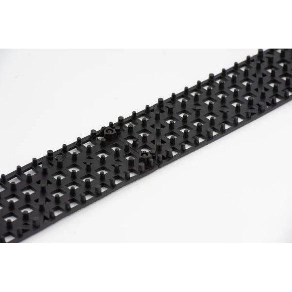 Modern Black 3.5 Inch x 12 Inch Bar Shelf Tile