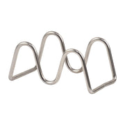 Sleek Stainless Steel Taco Holder for 1-2 Tacos