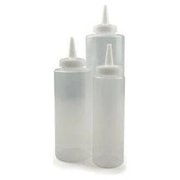 12oz Clear Squeeze Sauce Bottle