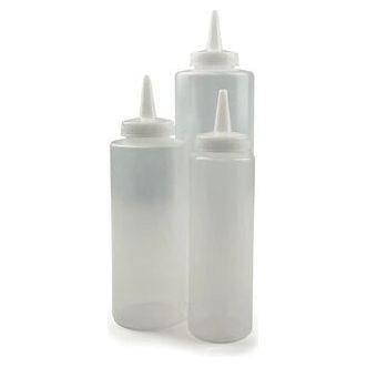 12oz Clear Squeeze Sauce Bottle