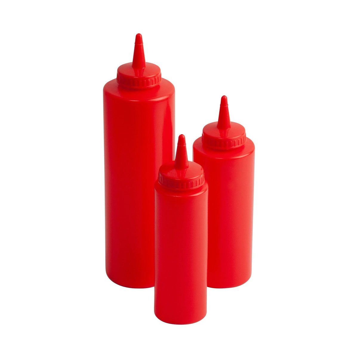 Red Squeeze Sauce Bottle 24oz