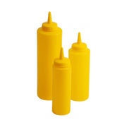 Yellow 8oz Squeeze Sauce Bottle