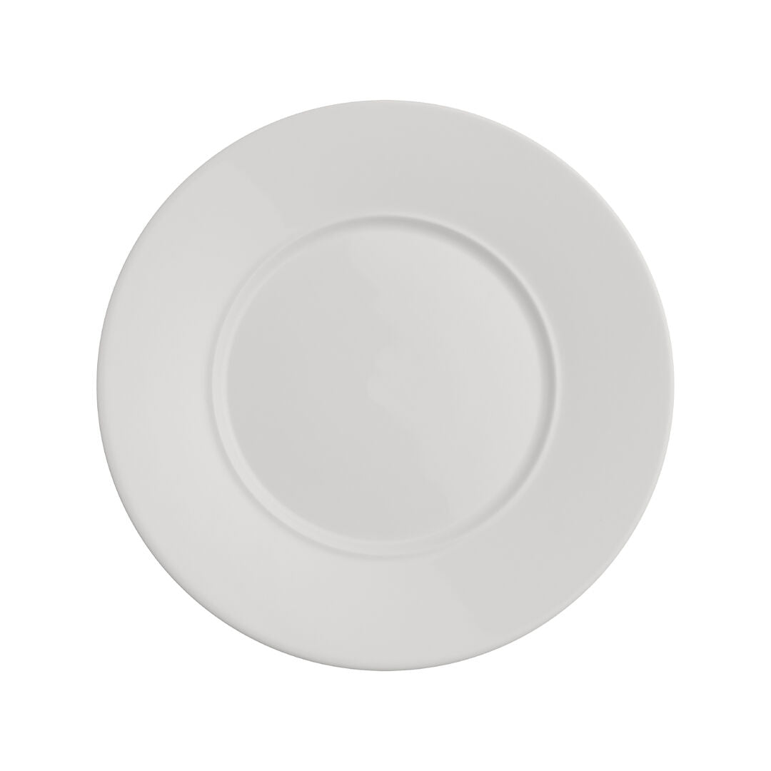 Utopia | Tableware | Signature Wing Plate 27cm Well 15.25 (10 5/8" Well 6") | Bespoke77