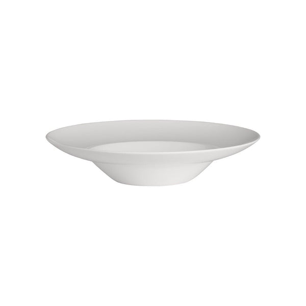 Utopia | Tableware | Signature Wing Bowl 25 x 5cm Well 16.5cm 35.5cl (9 7/8 x 2" Well 6 1/2" 12oz) | Bespoke77