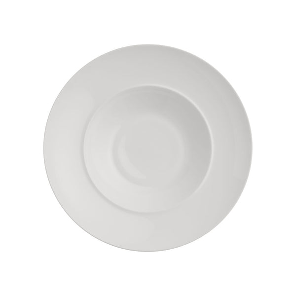 Utopia | Tableware | Signature Wing Bowl 25 x 5cm Well 16.5cm 35.5cl (9 7/8 x 2" Well 6 1/2" 12oz) | Bespoke77