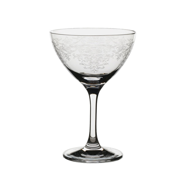 Utopia | Glassware (Crystal) | Vintage Lace Martini/Champagne 14.61cm H 23.6cl | Bespoke77