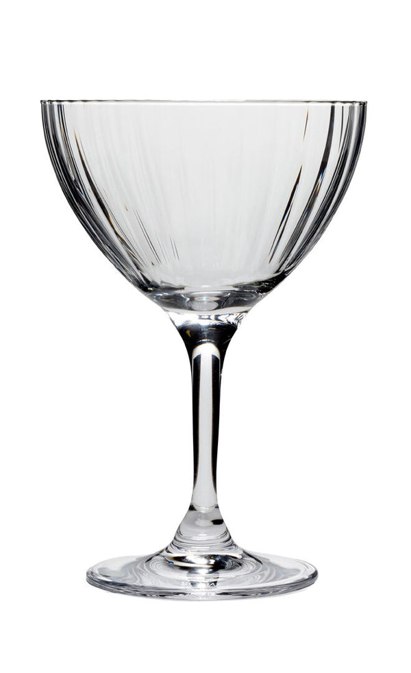 Utopia | Glassware (Crystal) | Optic Martini Glass 14.61cm H 23.6cl | Bespoke77