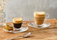 Utopia | Glassware (Soda Lime) | Barshine Dbl Espresso 7.94cm H 18.5cl | Bespoke77