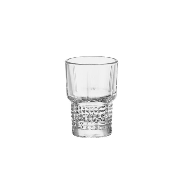 Utopia | Glassware (Soda Lime) | Novecento Shot 7.64cm H 7.7cl (3 1/8" 2 1/2oz) | Bespoke77