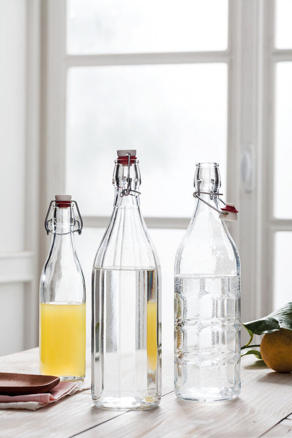 Utopia | Glassware (Soda Lime) | Swing Bottle 25cl (8 1/2oz) | Bespoke77