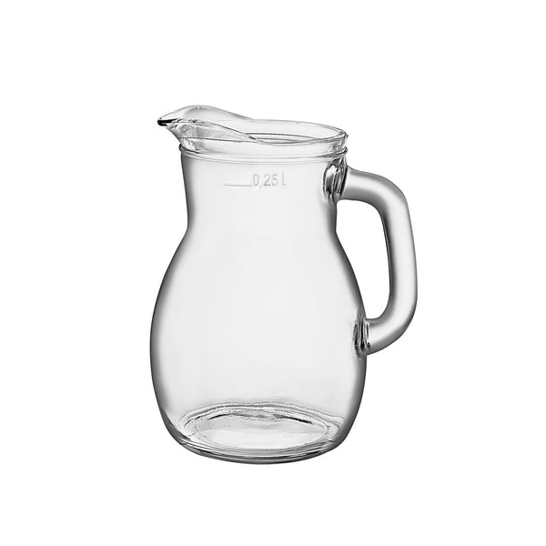 Utopia | Glassware (Soda Lime) | Bistrot Jug 11.75cm H 24.15cl (4 5/8" 8 1/2oz) | Bespoke77