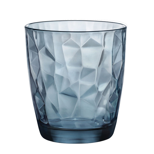 Utopia | Glassware (Soda Lime) | Diamond Ocean Blue Water 30.5cl (10 1/4oz) | Bespoke77
