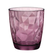 Utopia | Glassware (Soda Lime) | Diamond Water Rock Purple 30cl (10 1/4oz) | Bespoke77