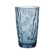 Utopia | Glassware (Soda Lime) | Diamond Ocean Blue Cooler 14.29cm H 47cl | Bespoke77