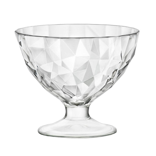 Utopia | Glassware (Soda Lime) | Diamond Dessert 36cl (12 1/4oz) | Bespoke77