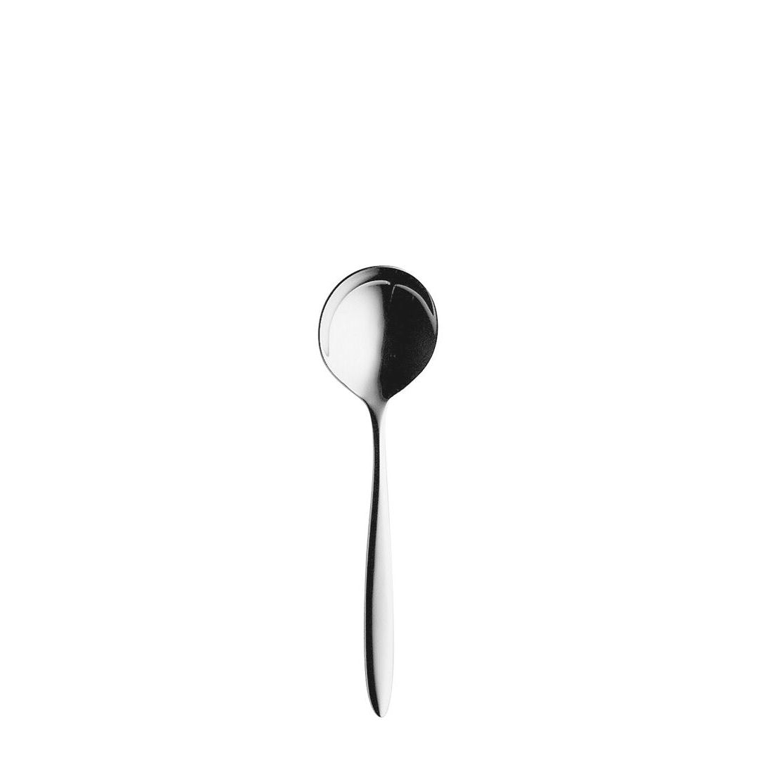 Utopia | Cutlery | Aura Round Soup Spoon 18cm (7") | Bespoke77