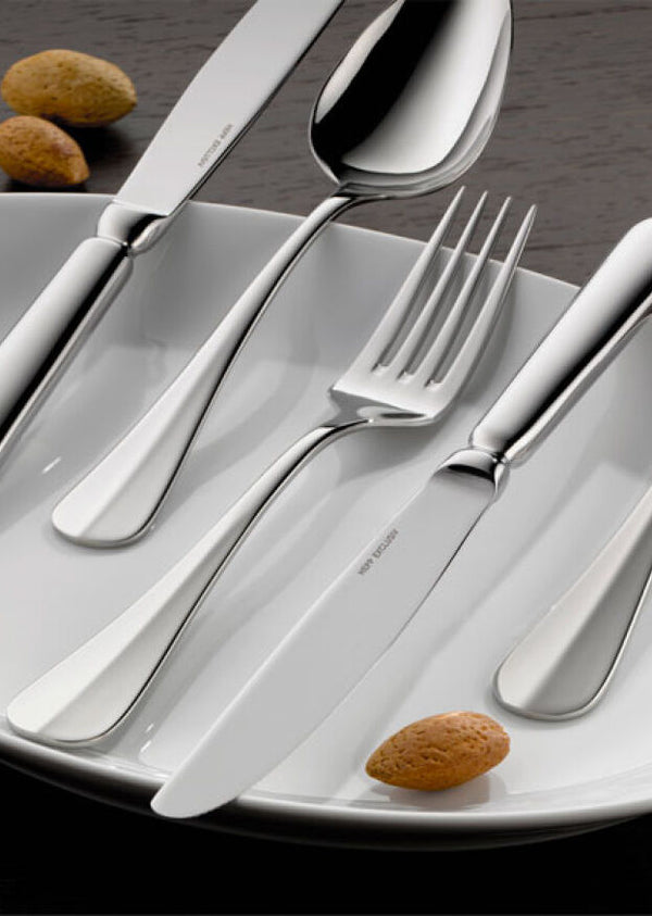 Utopia | Cutlery | Baguette Solid Handle Dessert Knife 21.2cm (8 1/3") | Bespoke77