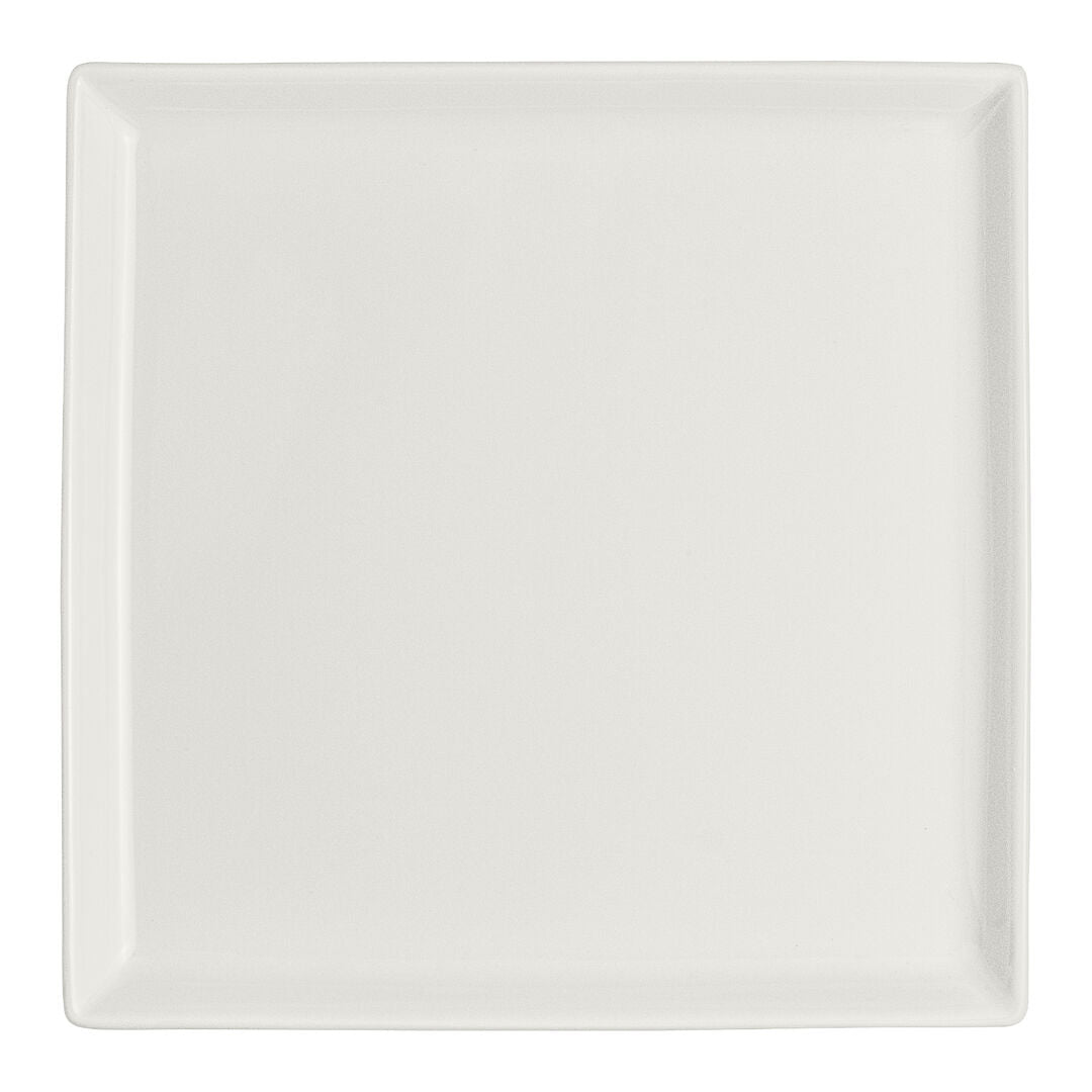 Utopia | Tableware | White Album Square Tray 16.2cm (6 3/8") | Bespoke77