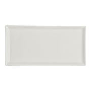 Utopia | Tableware | White Album Rectangular Tray 23.8 x 11.75 x 1.9cm (9 3/8 x 4 5/8 x 3/4") | Bespoke77