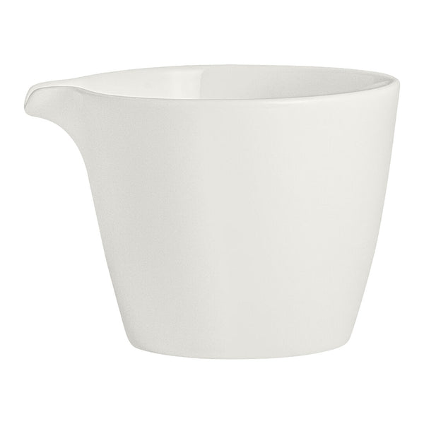 Utopia | Tableware | White Album Pourer 10 x 9 x 7.4cm 26cl (4 x 3 1/2 x 2 7/8" 9oz) | Bespoke77