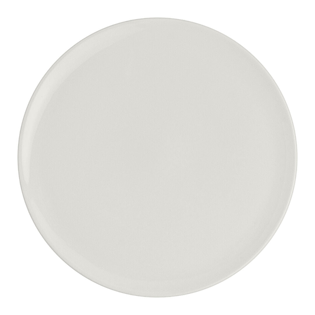 Utopia | Tableware | White Album Round Elevation 15.5 x 1.6cm (6 1/8 x 5/8") | Bespoke77
