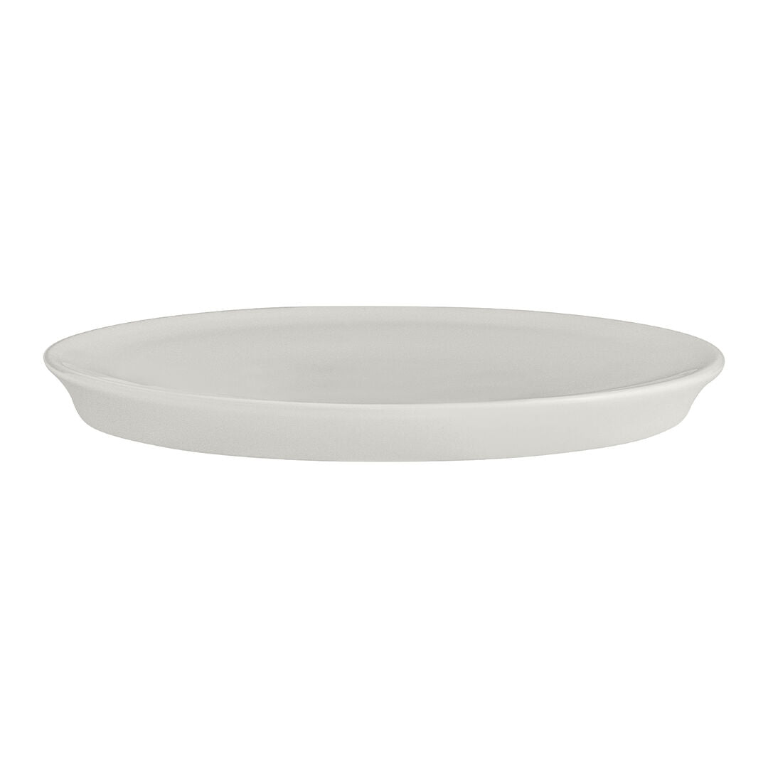 Utopia | Tableware | White Album Round Elevation 15.5 x 1.6cm (6 1/8 x 5/8") | Bespoke77