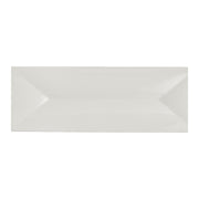 Utopia | Tableware | White Album Rectangular Tray w/ Indent 28.5 x 10cm (11 1/8 x 3 7/8") | Bespoke77