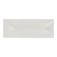 Utopia | Tableware | White Album Rectangular Tray w/ Indent 28.5 x 10cm (11 1/8 x 3 7/8") | Bespoke77