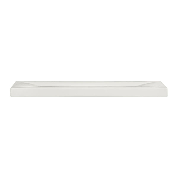 Utopia | Tableware | White Album Rectangular Tray w/ Indent 28.5 x 10cm (11 1/8 x 3 7/8") | Bespoke77